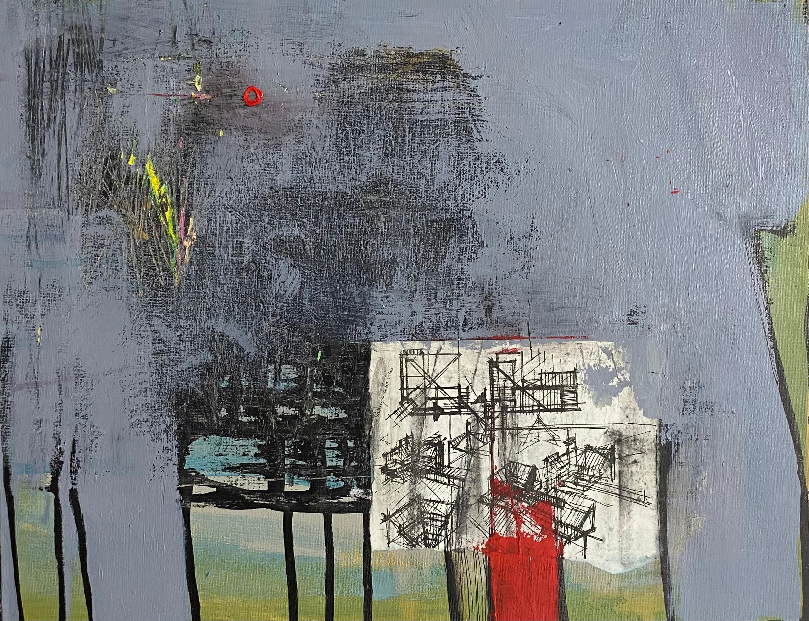 Mixed media on canvas 2023